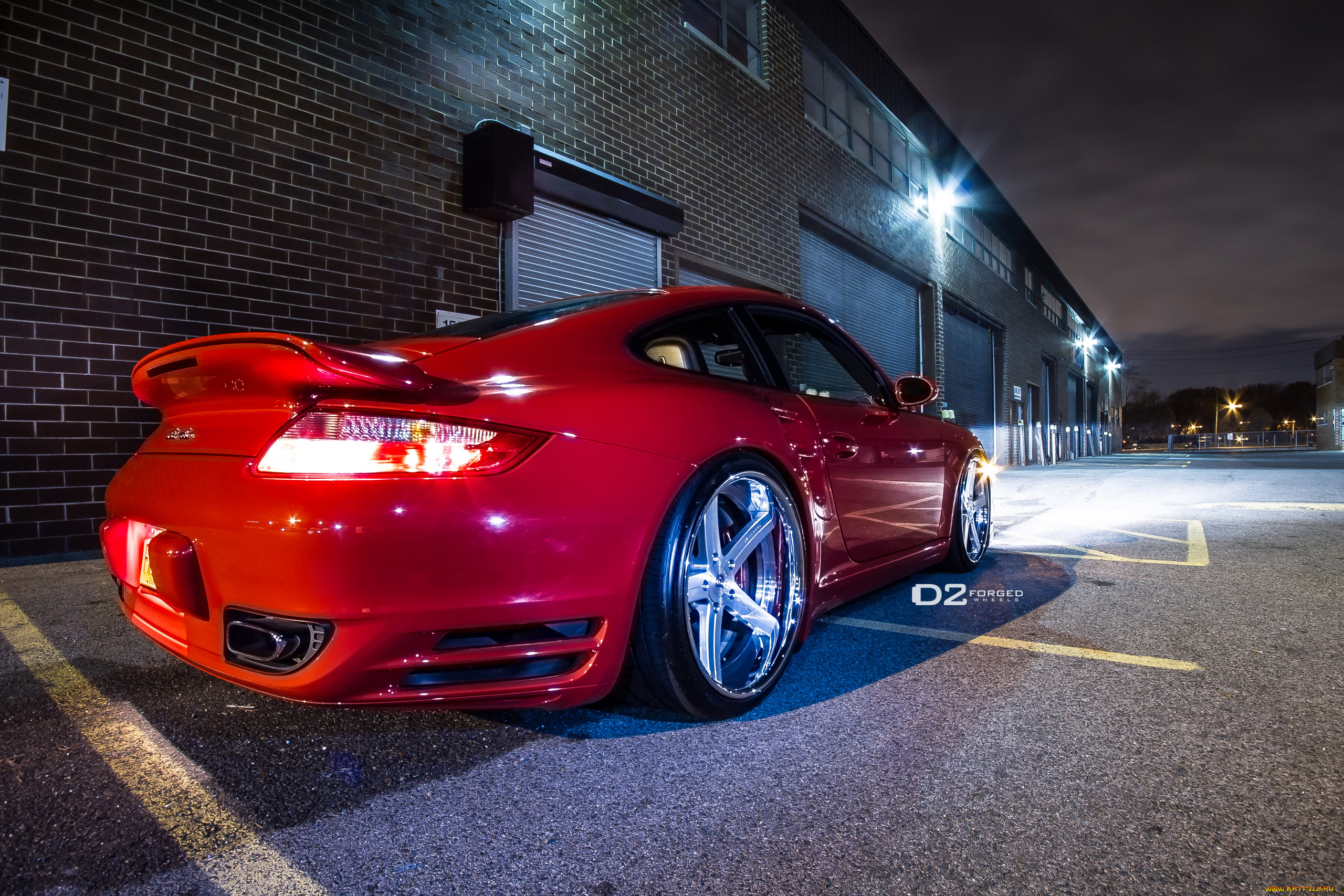 , porsche, d2forged